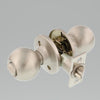 Ultra Security Satin Nickel Entry Knobs KW1 1-3/4 in.