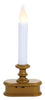 Xodus Innovations  White  None Scent Standard  Holiday Candles  8.5 in. H