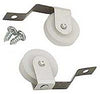 Prime-Line 1-3/4 in. L Silver Plastic/Steel Spring Tension Roller Assembly 2 pk