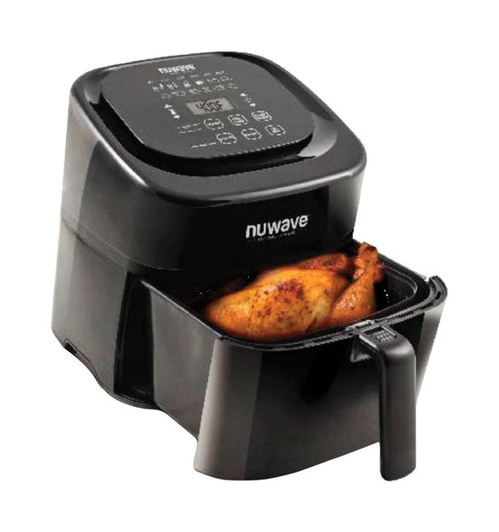 NuWave Bravo XL Silver 1728 Cu in Programmable Digital Air Fryer