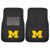 University of Michigan Embroidered Car Mat Set - 2 Pieces