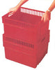 Dial Industries 13-5/8 in. L X 11-5/8 in. W X 7-5/8 in. H Red Storage Basket