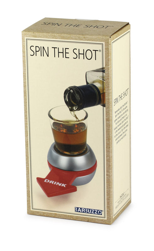 Barbuzzo Spin The Shot Adult Party Drinking Game Plastic 6 pk