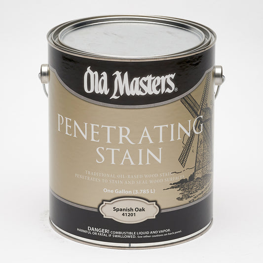 Old Masters Semi-Transparent Spanish Oak Oil-Based Penetrating Stain 1 gal. (Pack of 2)