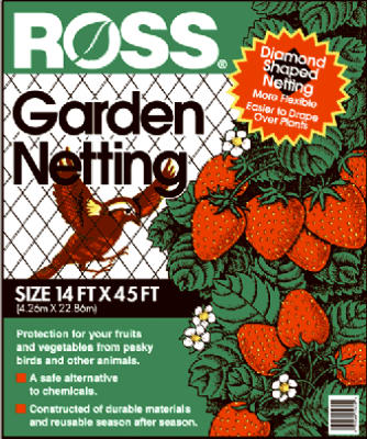 Ross 45 ft. L X 14 ft. W 1 pk Garden Netting