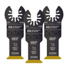 Imperial Blades One Fit 3-11/16 in. L Titanium-Coated Bi-Metal Oscillating Saw Blade 3 pk