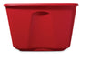 Homz 23.5 in. H x 17.5 in. W x 15.5 in. D Stackable Storage Tote (Pack of 8)