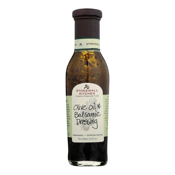 Stonewall Kitchen Olive Oil & Balsamic Dressing - Case of 6 - 11 FZ (Pack of 6)