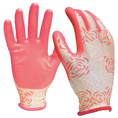 Digz Women's Indoor/Outdoor Gardening Gloves Pink L