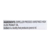 Spectrum Naturals Unrefined Peanut Oil - Case of 12 - 16 Fl oz.