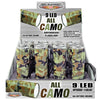 Blazing Ledz 900289 9 Led Green Camouflage Aluminum Flashlight (Pack of 16)