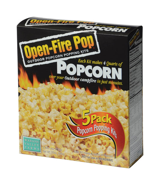 Wabash Valley Farms  Open-Fire Pop  Popcorn Popping Kit  8 in. H x 2.5 in. W x 7.5 in. L 5 pk