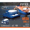 Intex  Blue/White  Plastic  Inflatable Floating Ice Chest