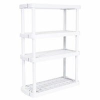 Maxit  54-1/2 in. H x 32 in. W x 14 in. D Resin  Shelving Unit