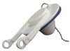 Korky Toilet Flapper Multicolored Rubber/Steel