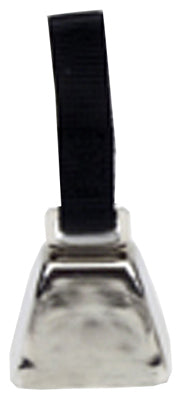 Dog Cow Bell, Nickel-Plated, Small