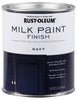 Rust-Oleum Matte Navy Water-Based Acrylic Milk Paint 1 qt (Pack of 2).
