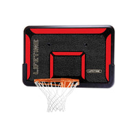 Lifetime Black Backboard and Rim Set