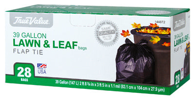 Lawn & Leaf Trash Bags, 28-Ct., 39-Gals.