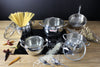 Kuchen 9 Pieces Stainless Steel Cookware Set