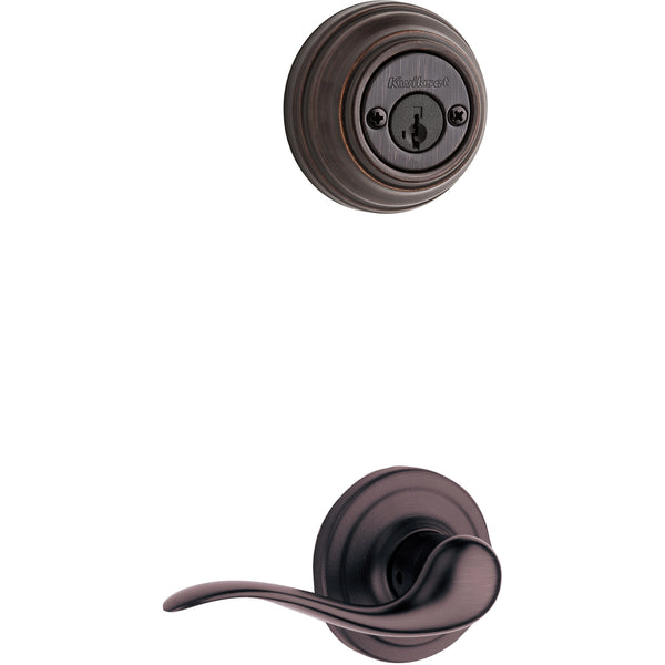 967TNL RH 11P SMT Tustin 2-Cyl Trim Pack for 801 Handletsets - Venetian Bronze