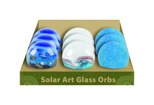 Trendspot  Glass  Assorted  5 in. H Solar Orb (Pack of 9)