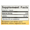 Nature's Way - L-Carnitine - 500 mg - 60 Vegetarian Capsules