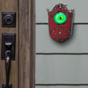 Znone Gemmy Plastic LED Animated Doorbell Eyeball Hanging Decor 4.33 L x 6.89 H x 2.76 W in.