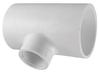 Charlotte Pipe Schedule 40 3/4 in. Slip X 1/2 in. D Slip PVC Reducing Tee