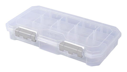Ace 7 in. W X 2 in. H Storage Box Plastic 13 compartments Clear