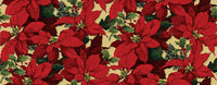 HALLMARK Multi-Color Luxe Poinsettia Gift Wrap (Pack of 6)