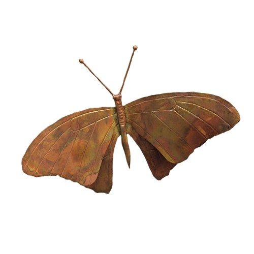 DECORACIÓN DE PARED DE MARIPOSA DE COBRE