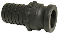 Hose Fittings, Cam & Groove Coupling, Polypropylene, Part E, 2-In.
