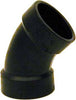 Genova Products 80640 4 Abs-Dwv 45º Elbows