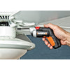 Worx  XTD  1/4 in. Cordless  Powered Screwdriver  4 volt 230 rpm