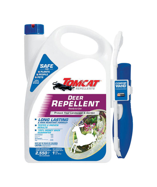 Tomcat Comfort Wand Animal Repellent Liquid 1 gal. for Deer