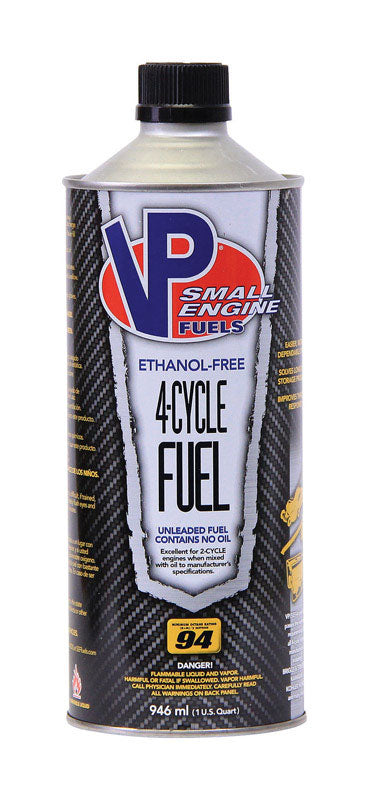 VP Racing Fuels Small Engine Ethanol-Free 4-Cycle Small Engine Fuel 1 qt (Pack of 8)