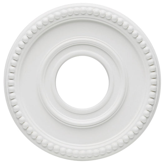 Westinghouse 12.5 in.   D Matte White Colonnade Medallion