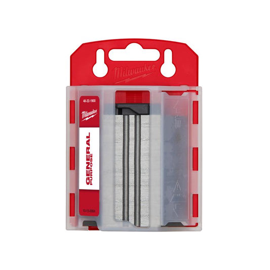 Milwaukee  Micro Carbide Metal  Utility  Blade Dispenser with Blades  3 in. L 100 pc.