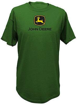 John Deere T-Shirt, Short Sleeve, Green, Men's XL