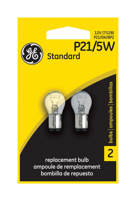 GE Automotive Bulb P21/5W/BP2 1 pk (Pack of 6)