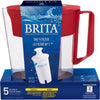 Brita  Soho  5  White  Water Filtration Pitcher