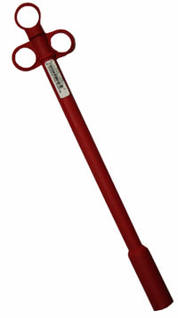 Balling Gun, Plastic, Red, Medium