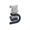 Knape & Vogt  Matrix  9.38 in. L Rubarized Coating  Black/Silver  Steel  Small  Long Handle  Hook  50 lb. capacity