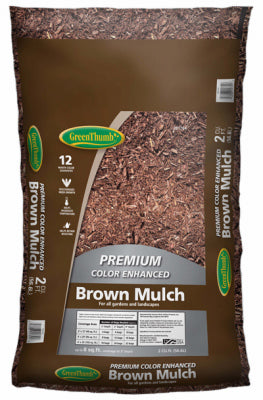 Colored Mulch, Brown, 2-Cu. Ft.