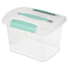 Sterilite 7 in.   H X 7.875 in.   W X 10.5 in.   D Stackable Storage Box