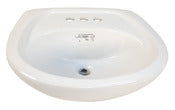 Lincoln Products 020469 20" X 18" Pedestal Lavatory Top