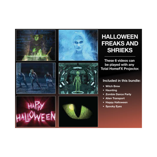 Total Homefx Halloween Series-Freaks And Shrieks