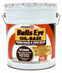 Bulls Eye Primer Sealer & Stain Killer, Oil Based, 5-Gallons