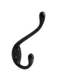 Amerock 4-7/16 in. L Bronze Zinc Large Coat and Hat Hook 1 pk